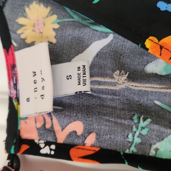 NWT- A New Day Floral Dress - Picture 9 of 13